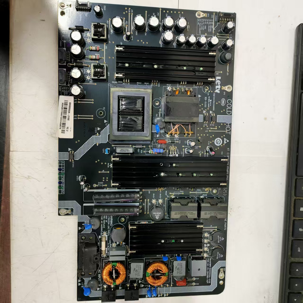 原装拆机乐视L654UCN1 电源板 SHG5502A-215E V2.2 25-DB4285-X2P