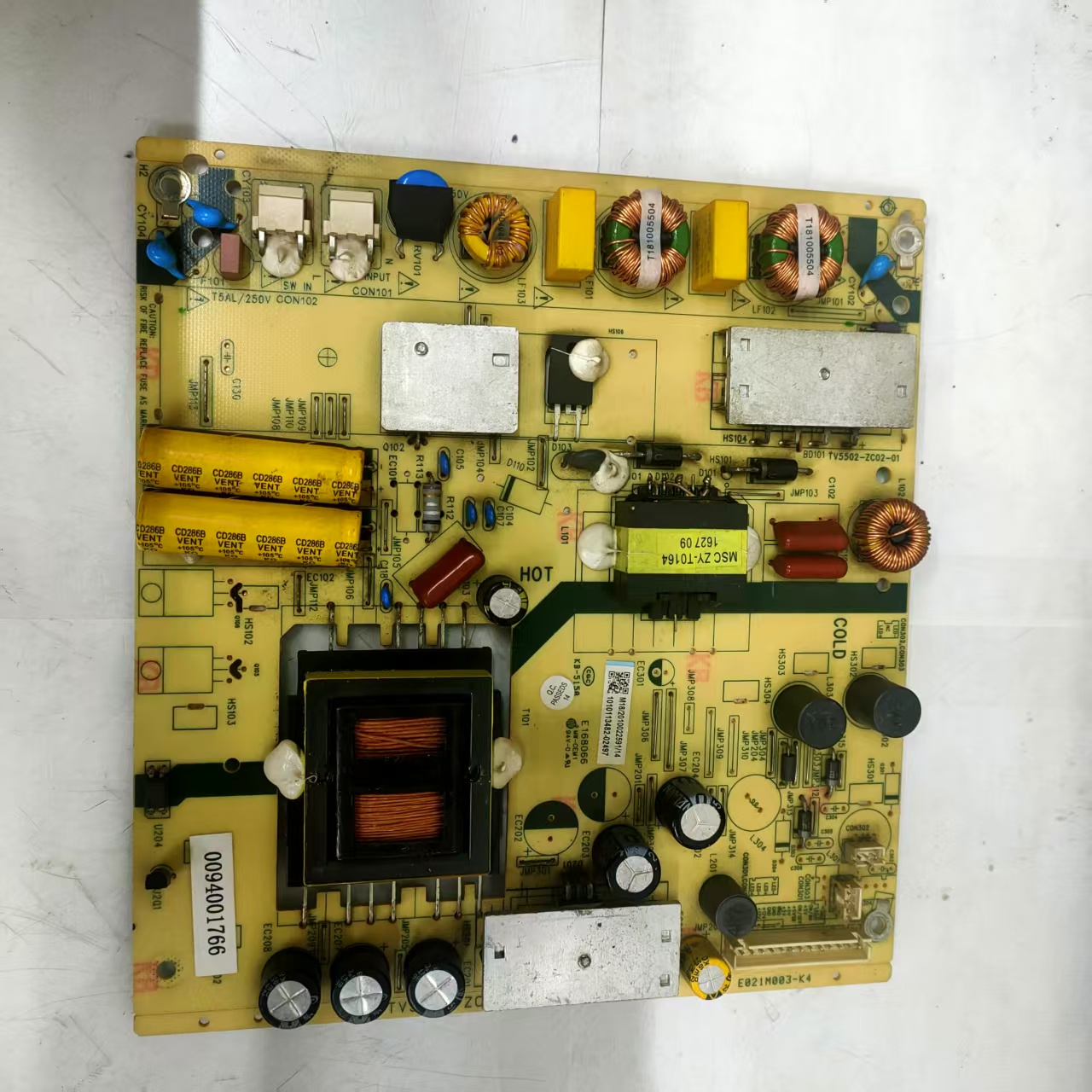 原装拆机海尔LS49A51 LQ55AL88M电源板TV5502-ZC02-01 0094001766