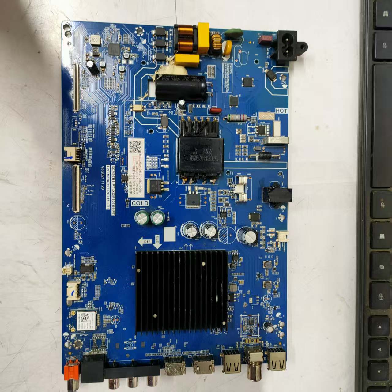 原装拆机长虹55D4PS主板TPD.MT9632T.PC711 Q15屏C550U19-E10-H