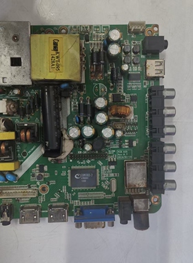 原装拆机实物图杂牌三合一主板KW-3A-V59S-B604 PCB-635