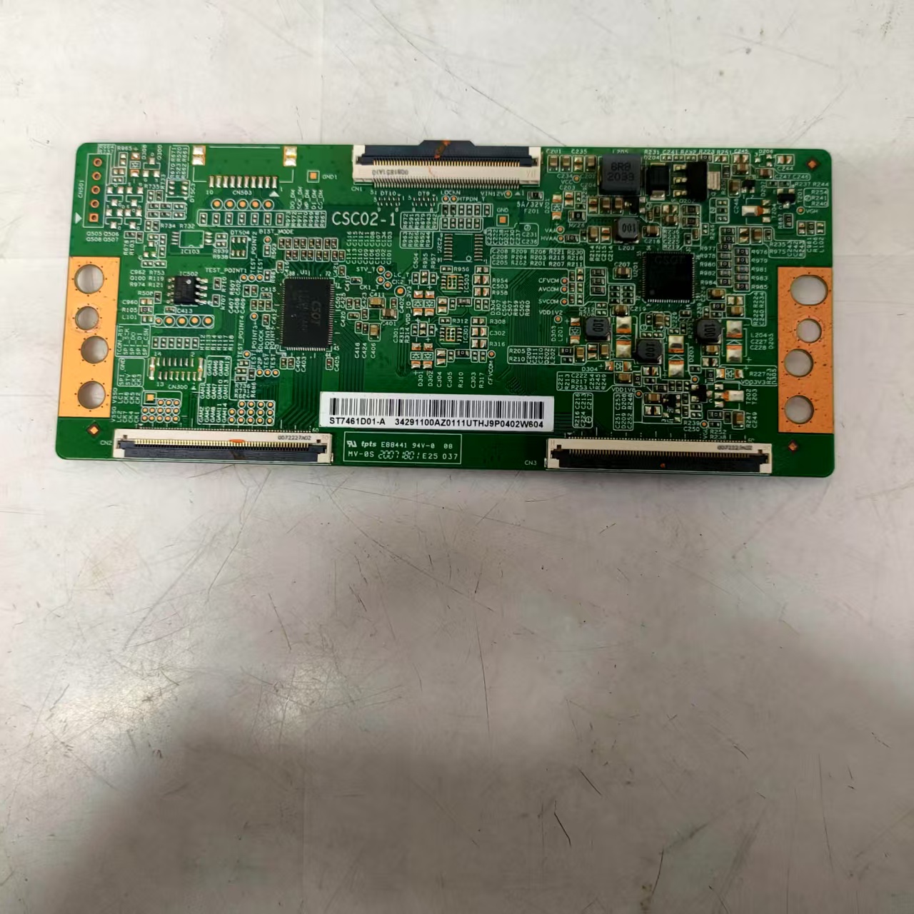 原装拆机TCL 75V6 75V8 75V2逻辑板CSC02-1白纸条ST7461D01-A