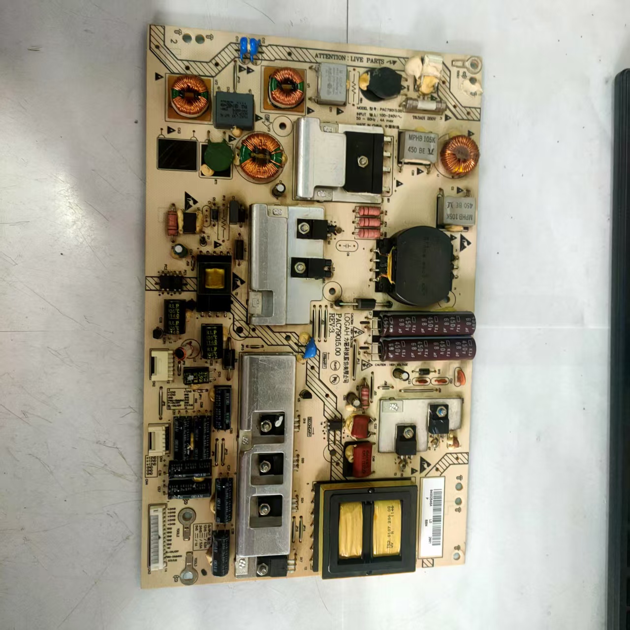 原装拆机海尔LE43A700电源板PAC79015.00 REV:3 94002546A
