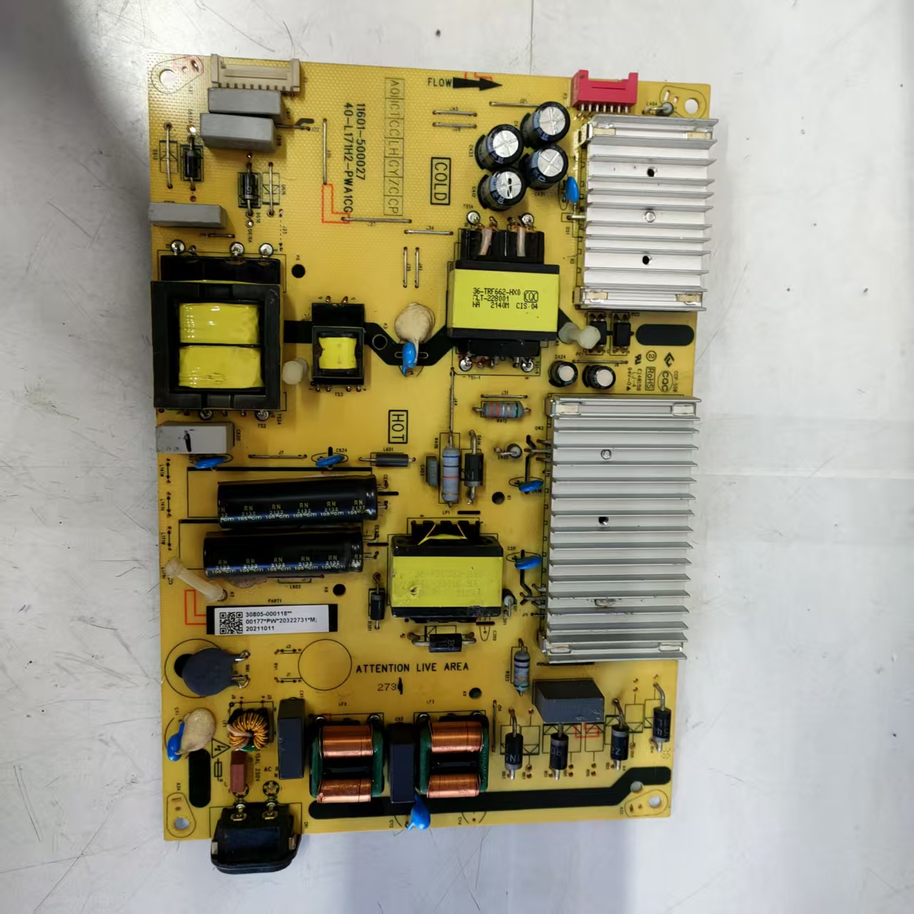 2管TCL 55T8E-PRO 5P79E电源板40-L171H2-PWA1CG 11601-500027