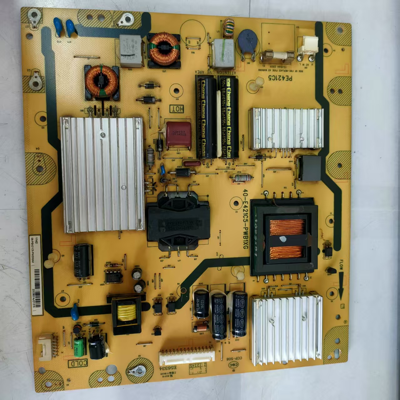 原装拆机TCL L43F3200E D42P6100D电源板40-E421C5-PWB1XG 实图