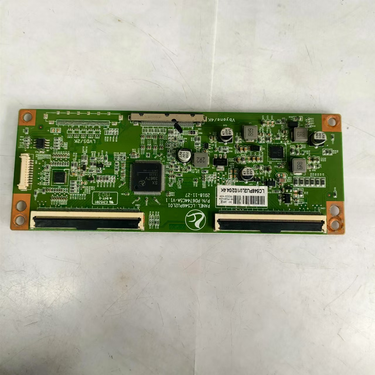 原装拆机PPTV PTV-55VU4 逻辑板PD6744C5A-V1.1 LC546PU2L01