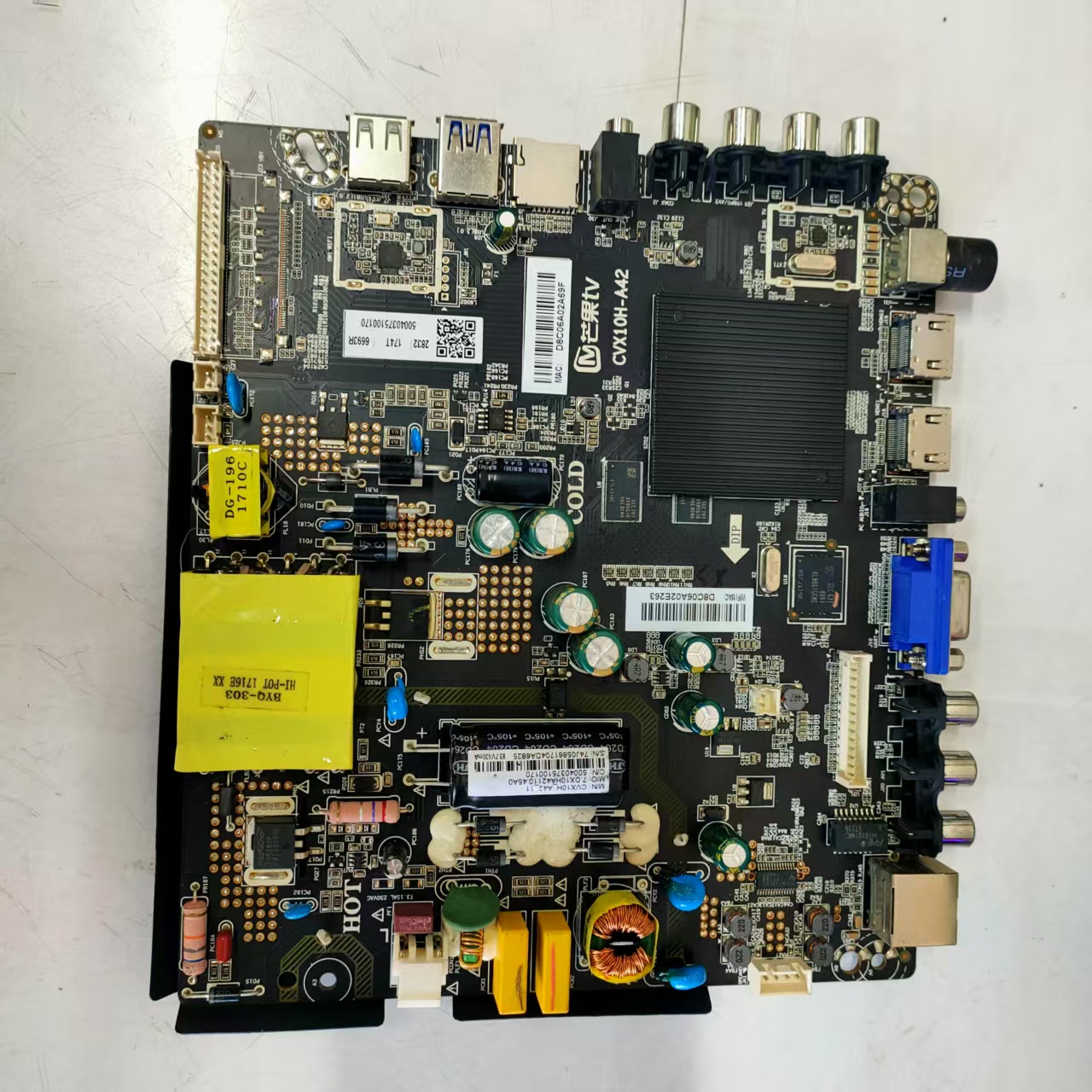 原装拆机芒果TV 42MQ1主板CVX10H-A42配屏HK420LEDM-CH2NH