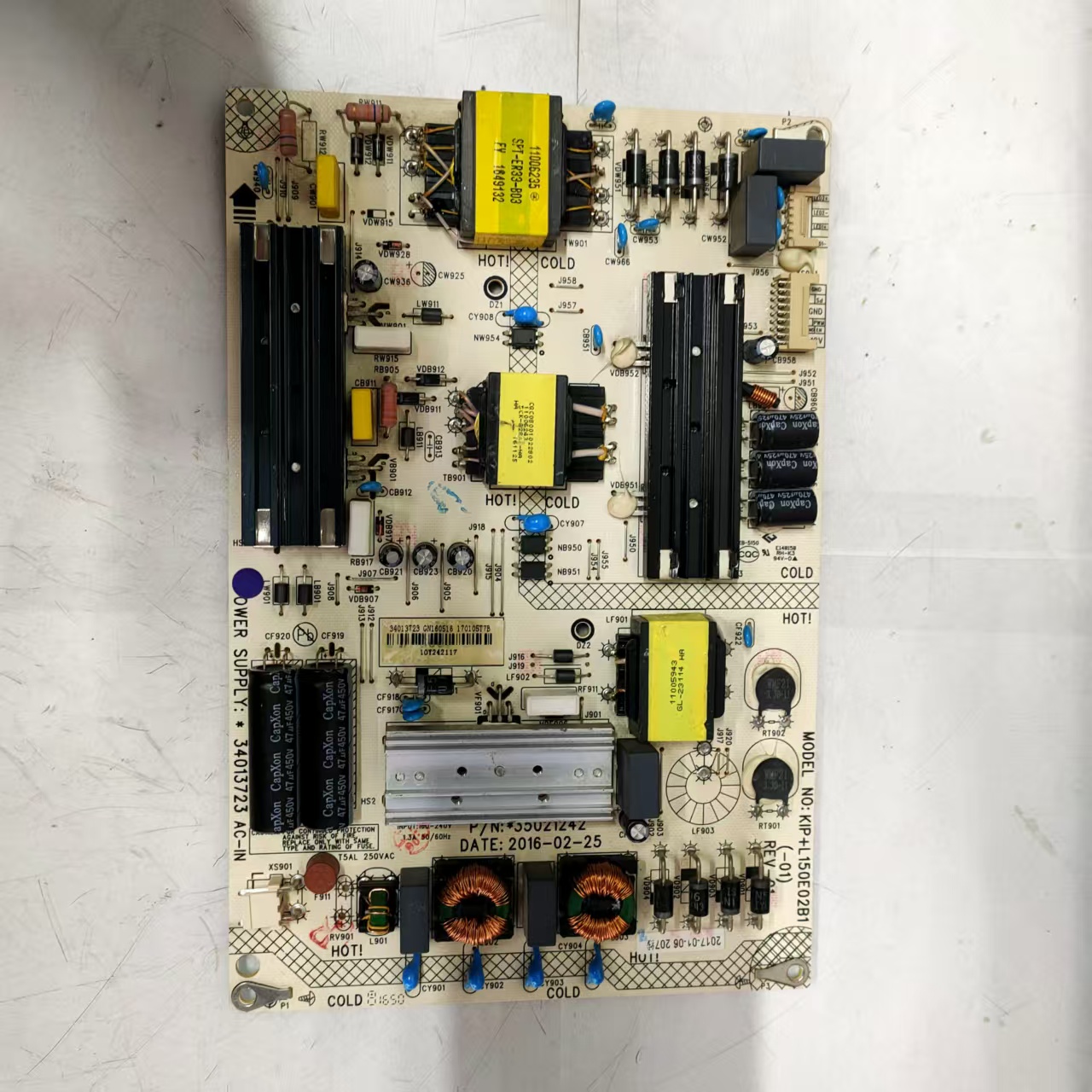 原装康佳M49U LED48UC2电源板34013723 35021242 KIP+L150E02B1