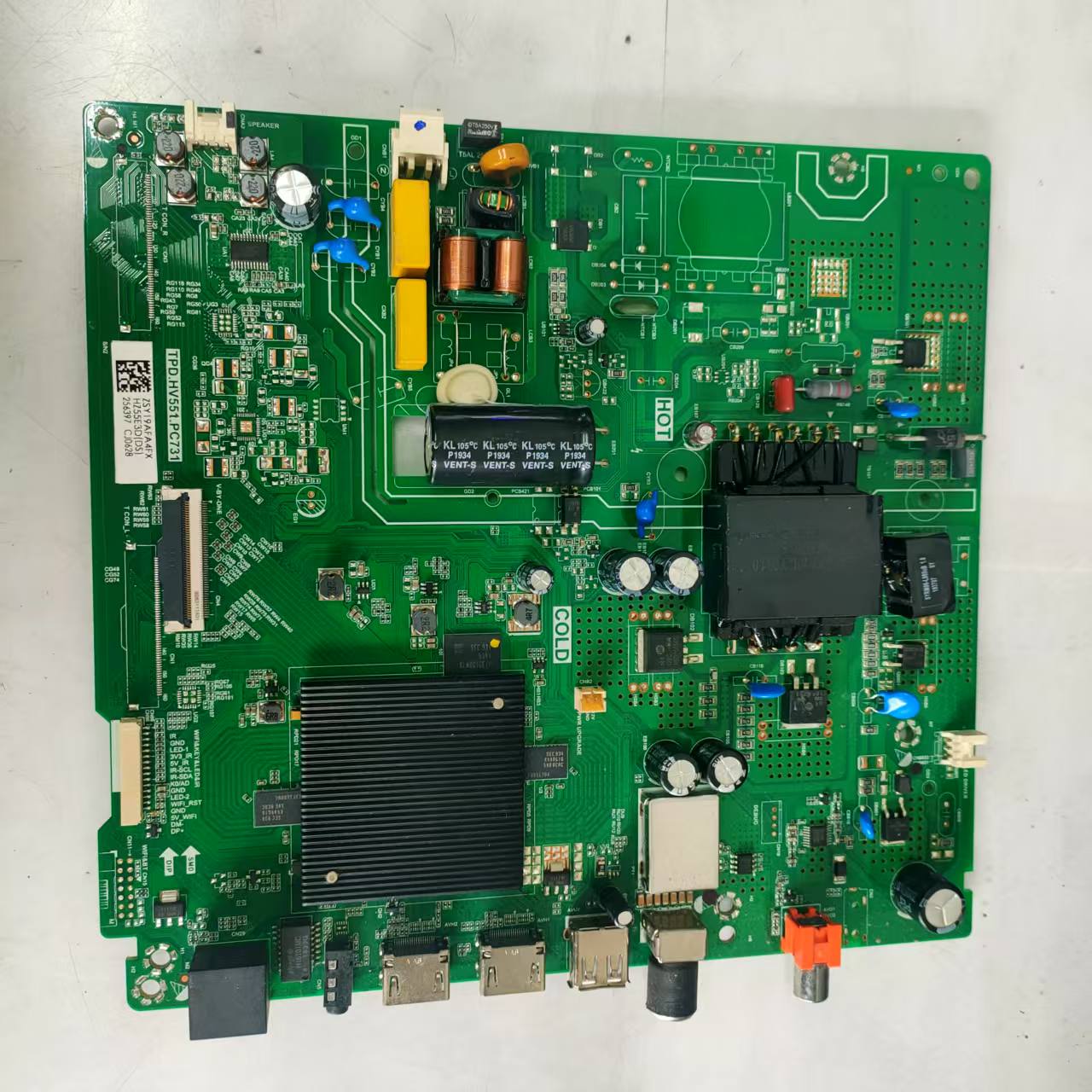 原装拆机海信HZ55E3D 256397主板TPD.HV551.PC731屏HD550X1U82