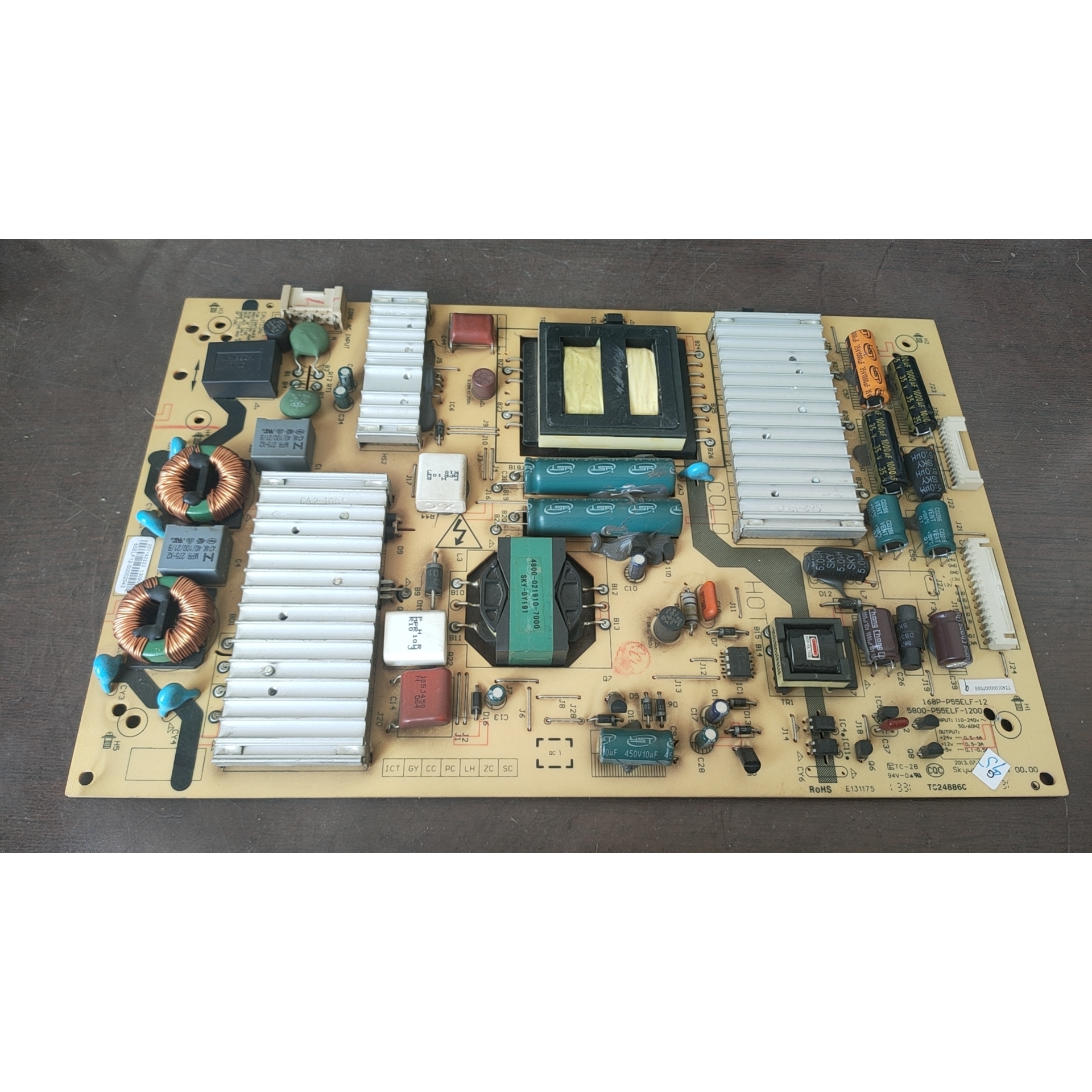 原装拆机创维55e660e电视电源板168p-p55elf-12 5800-p55elf-1200