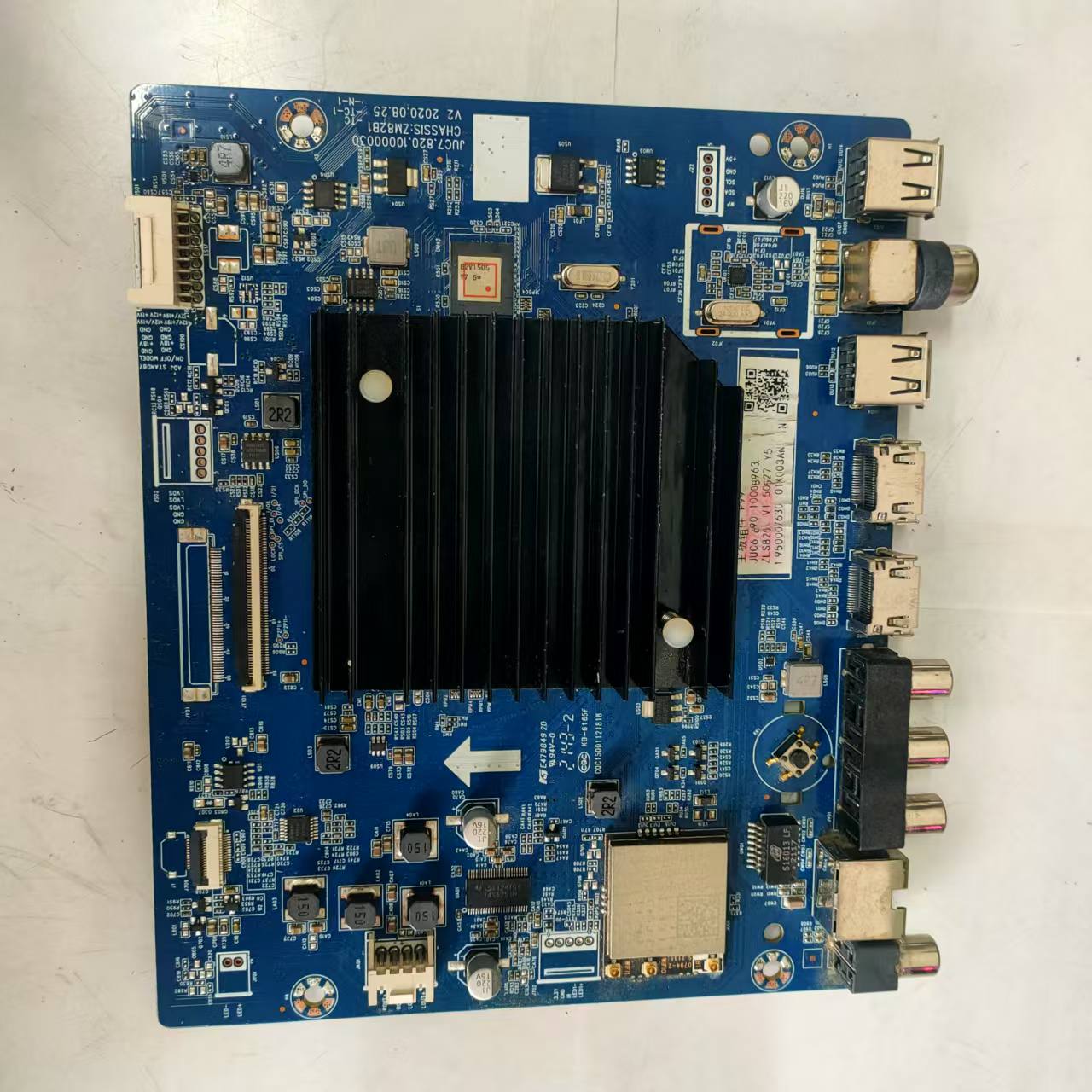 原装拆机长虹 55Q7S 主板JUC7.820.10000030屏 C550U20-E6-H