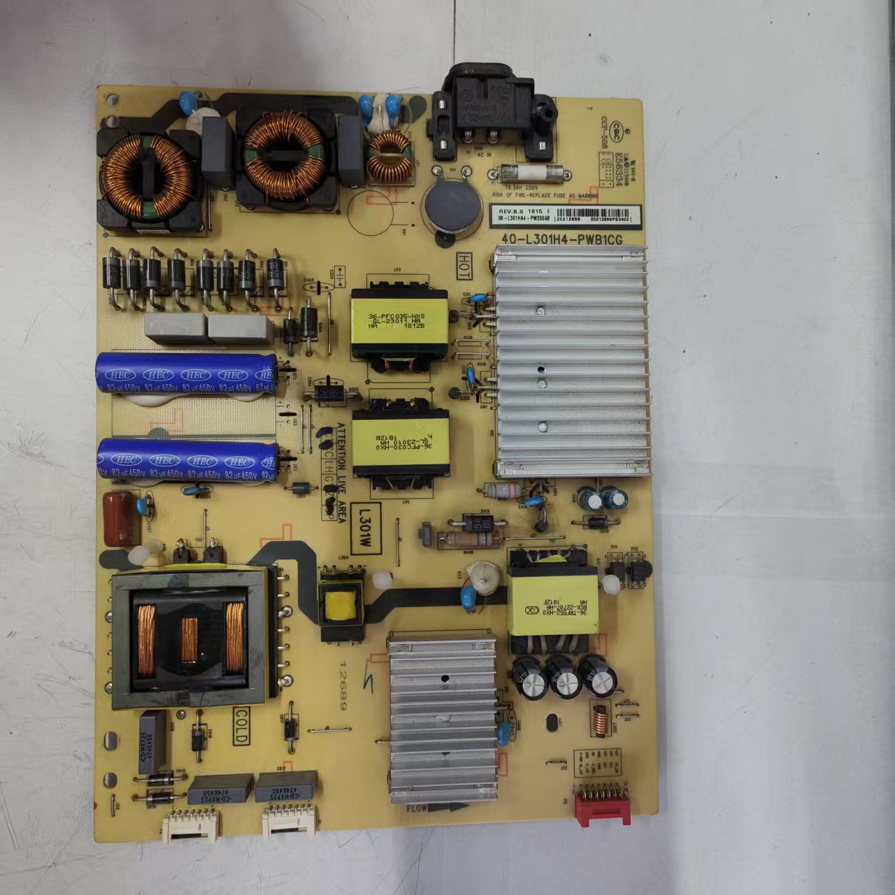 原装TCL 65A730U 电源板40-L301H4-PWB1CG 08-L301HA4-PW200AB