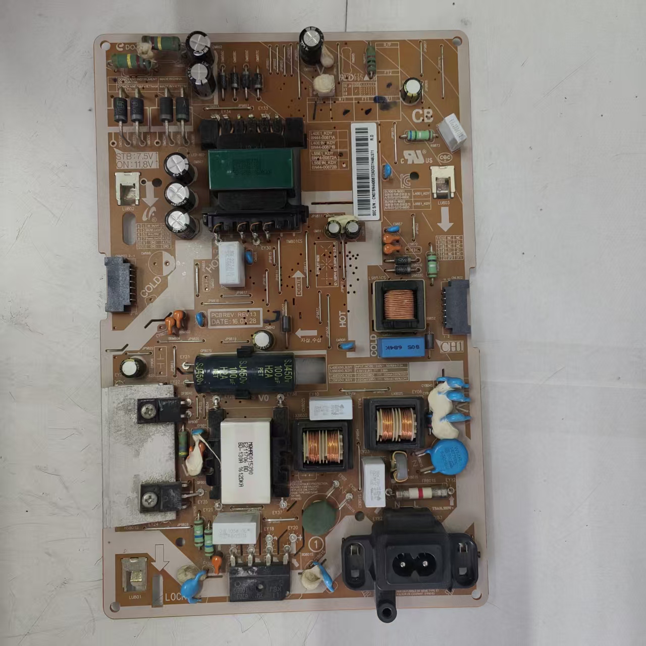 原装拆机三星UA55K6800AJXXZ 电源板L55E1_KDY BN44-00872A