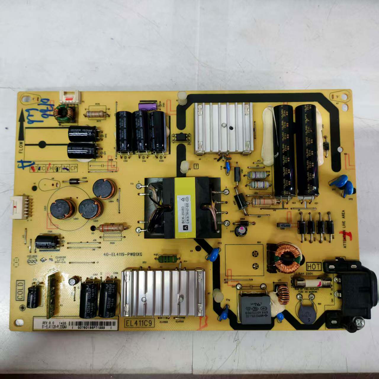 原装TCL L40F3700A电源板 40-EL4119-PWB1XG 81-EL411C6-PL200AA