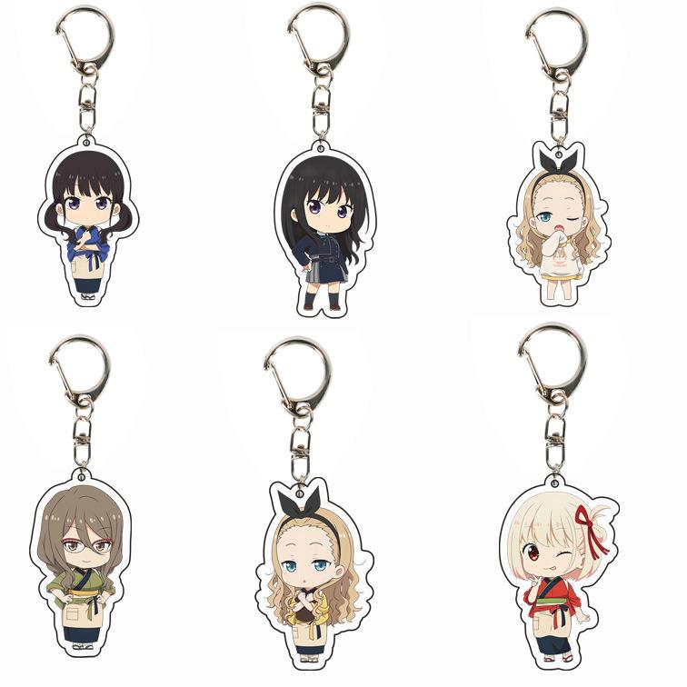 【夹层】莉可丽丝Lycoris Recoil动漫周边亚克力钥匙扣莉挂件吊坠