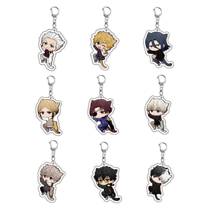【夹层】防风少年亚克力双面钥匙扣 ·樱遥 动漫周边挂件跨境现货