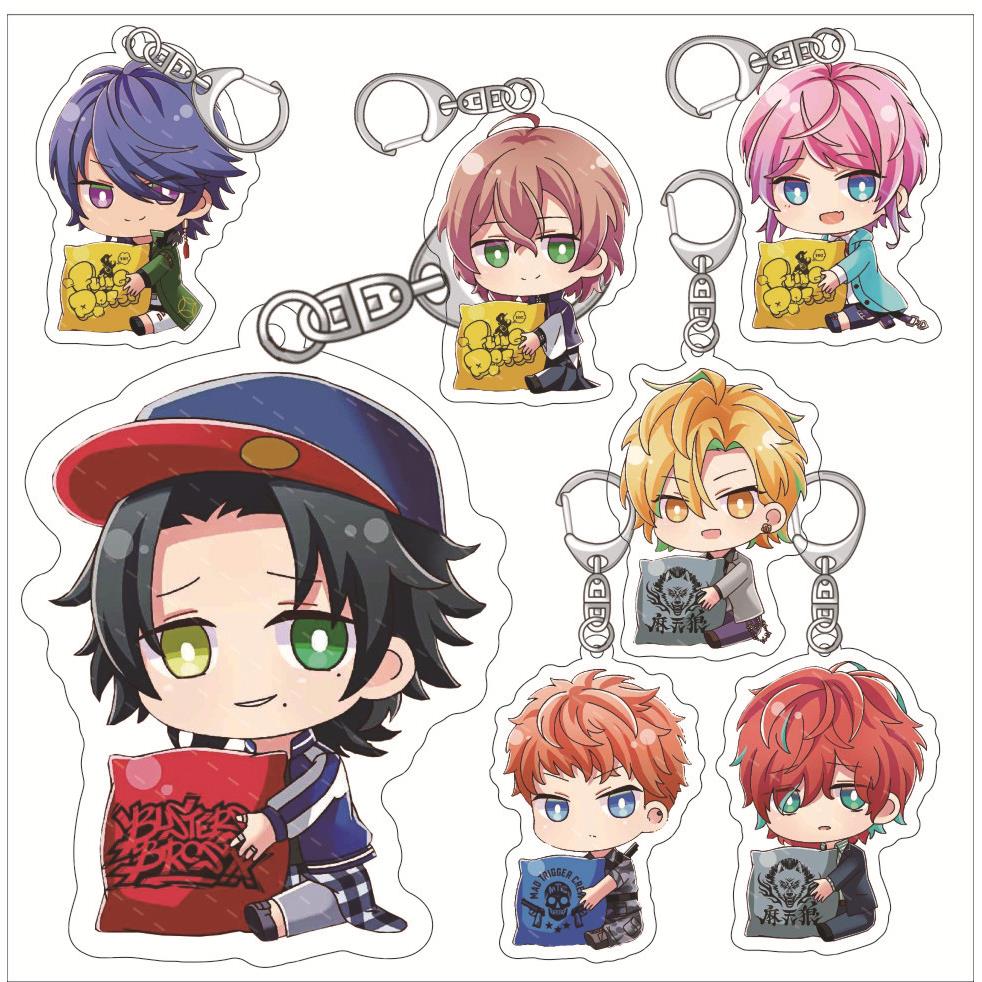 催眠麦克风钥匙扣山田一郎二郎三郎碧棺左马刻入间铳兔亚克力挂件