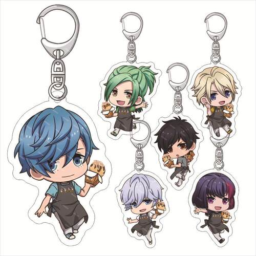B-PROJECT 亚克力钥匙扣 王茶利晖 爱染健十 增长和南 亚克力挂件