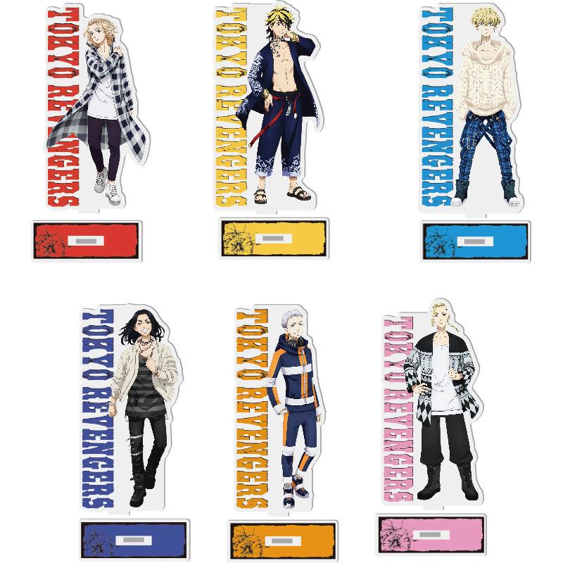 东京卍复仇者周边橘日向直人龙宫寺坚千堂敦武道亚克立牌摆件
