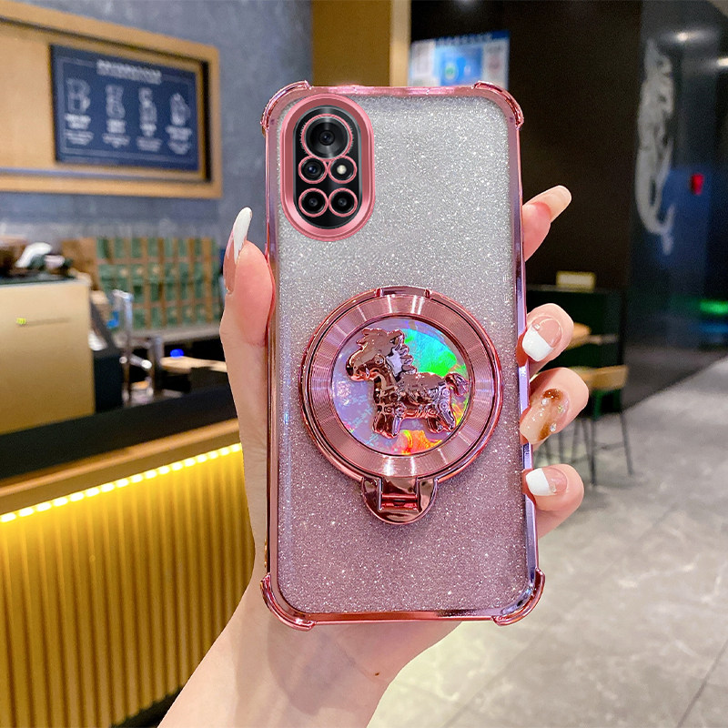 华为Nova8手机壳新款马上有钱气囊防摔全包软壳适用Nova8P