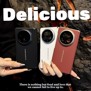 荣耀MagicV5折叠屏超薄手机壳铰链全包适用HONORMagicV5典藏版 高级感保护套 秒变XT非凡大师电镀金属镜头新款