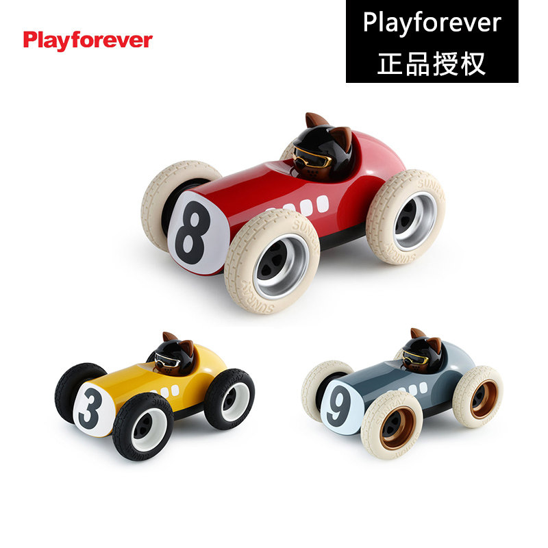 Playforever耐顽2022年新款玩具车Egg埃格英国小汽车跑车摆件生日