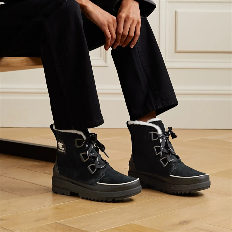 正品SOREL冰熊雪地靴 女士冬季时尚靴子 TORINO 2户外防水休闲靴