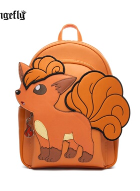 限量版代购Loungefly精灵宝可梦六尾角色扮演迷你背包双肩包痛包