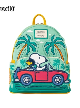 代购Loungefly x Peanuts史努比痛包迷你背包休闲双肩包2025新款