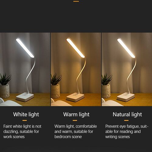 Table Lamp Led Flexible Desk Lamp Usb CLharging Touch Dimmab
