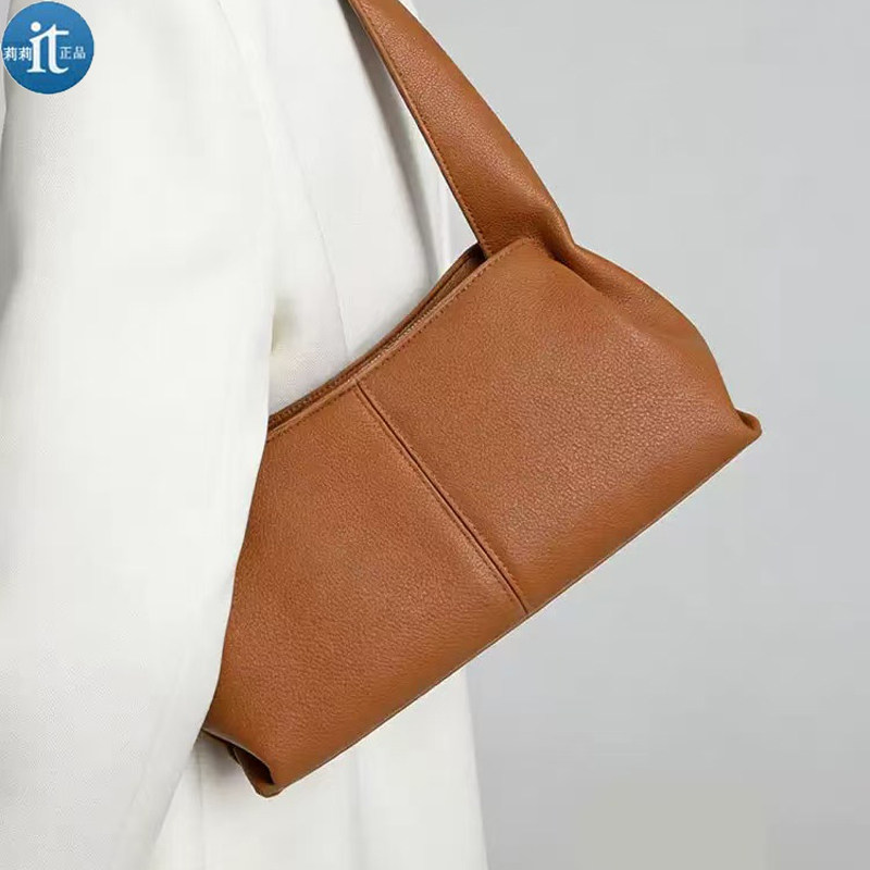 云朵包小众设计感2026新款女包手提包时尚真皮单肩包女软皮腋下包