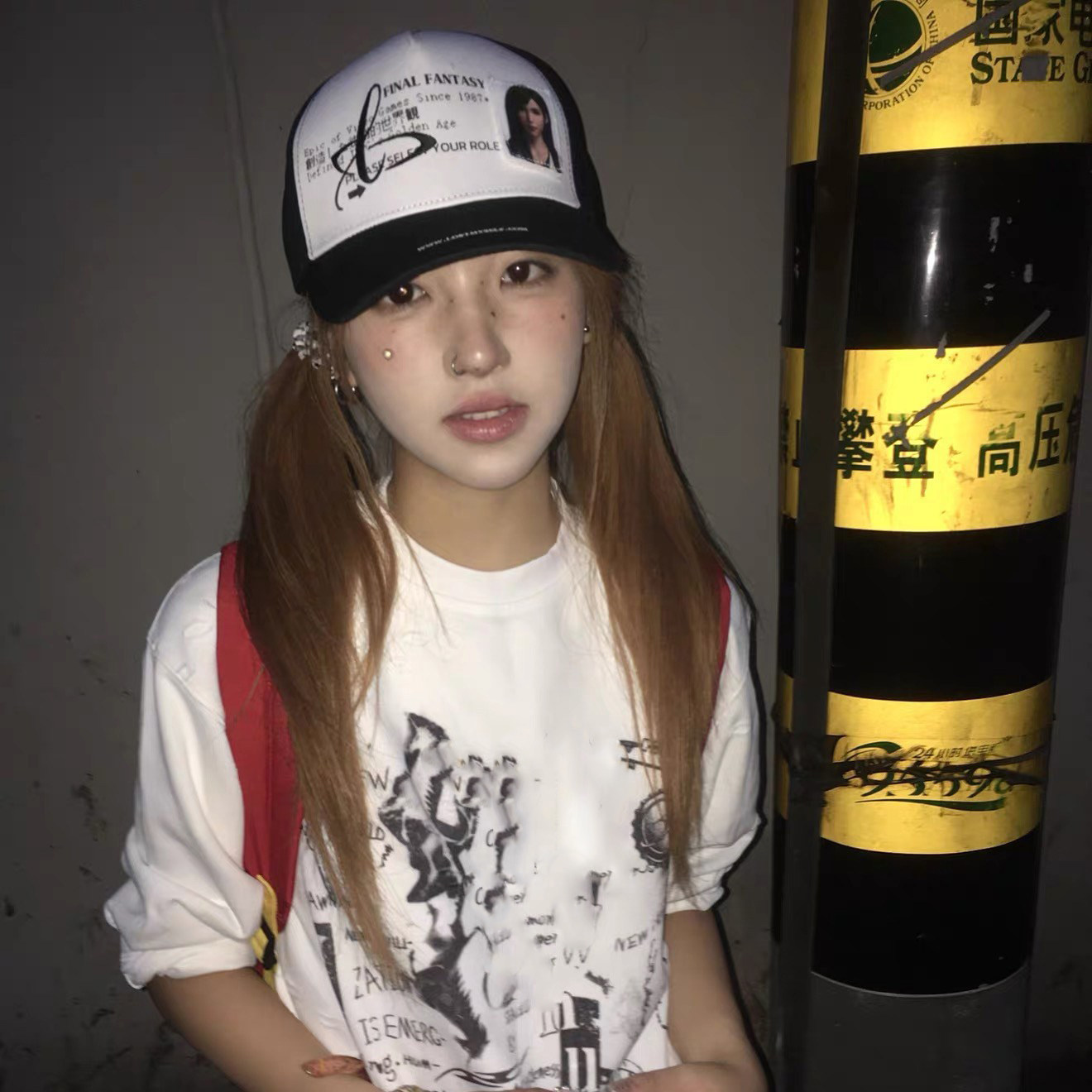 酷飒街头感!可拆卸贴布棒球帽