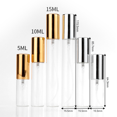 5ml15ml10ml玻璃瓶防漏分装瓶