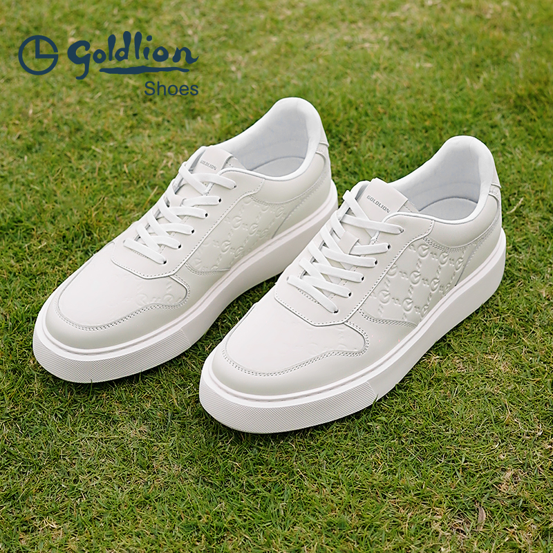 金利来厚底增高小白鞋休闲鞋