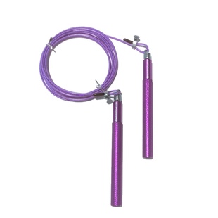 JR007C不晚360万向轴承大自由度2.5mm竞速跳绳中考学生PVC钢丝绳