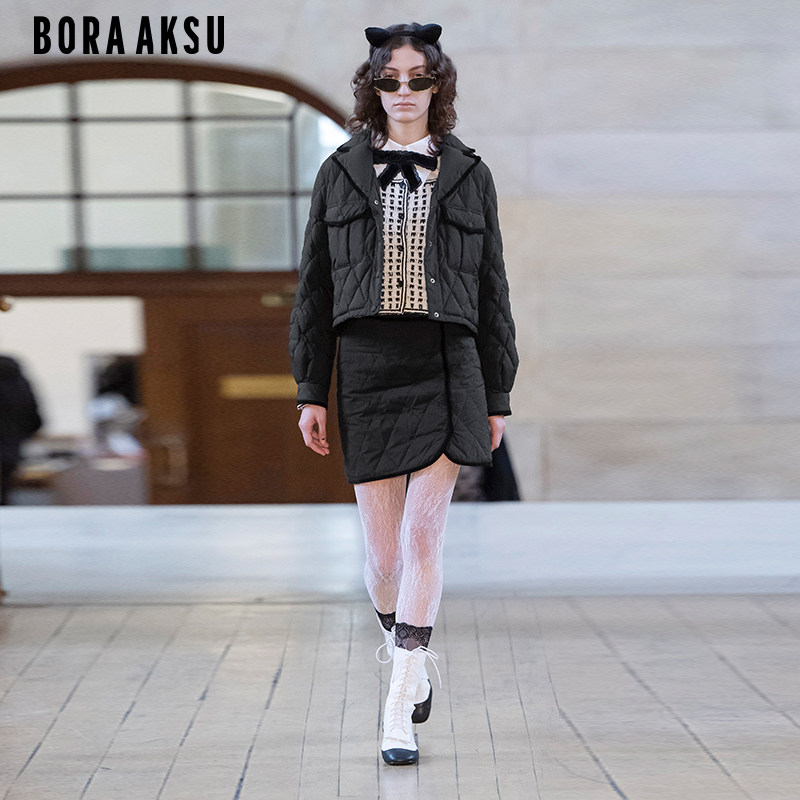 BORAAKSU伦敦时装周羽绒半身裙