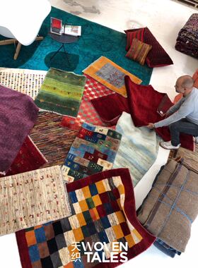 WOVENTALES天织中东原装进口手工羊毛Shiraz地毯客厅卧室书房