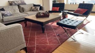 WOVENTALES天织进口中东现代地毯手工羊毛客厅卧室书房342x252cm