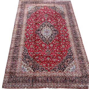 WOVENTALES天织中东进口手工羊毛波斯龙凤民族Kashan地毯515x348