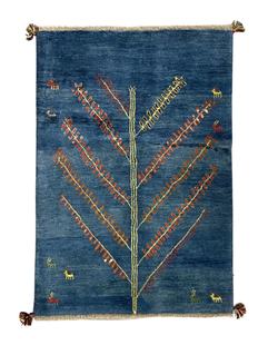 WOVENTALES天织中东进口羊毛手工民族部落地毯客厅书房145x101cm