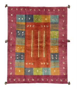 WOVENTALES天织中东进口手工羊毛部落民族地毯卧室客厅187x146cm