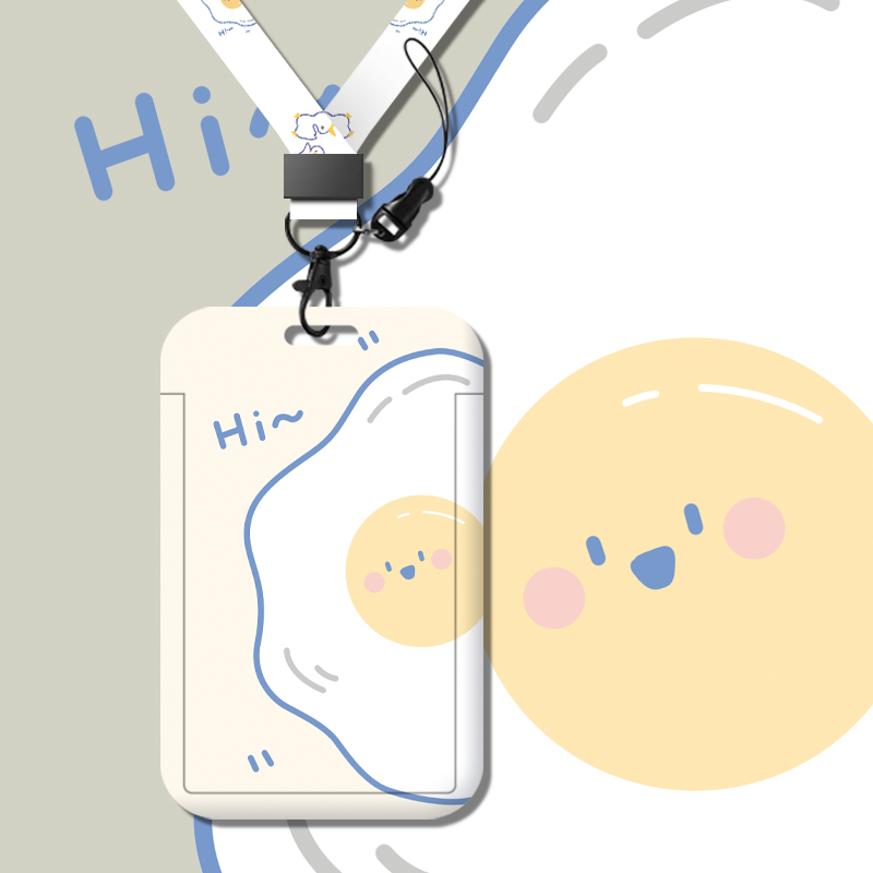 少女心幼儿园接送羊城通定制卡套