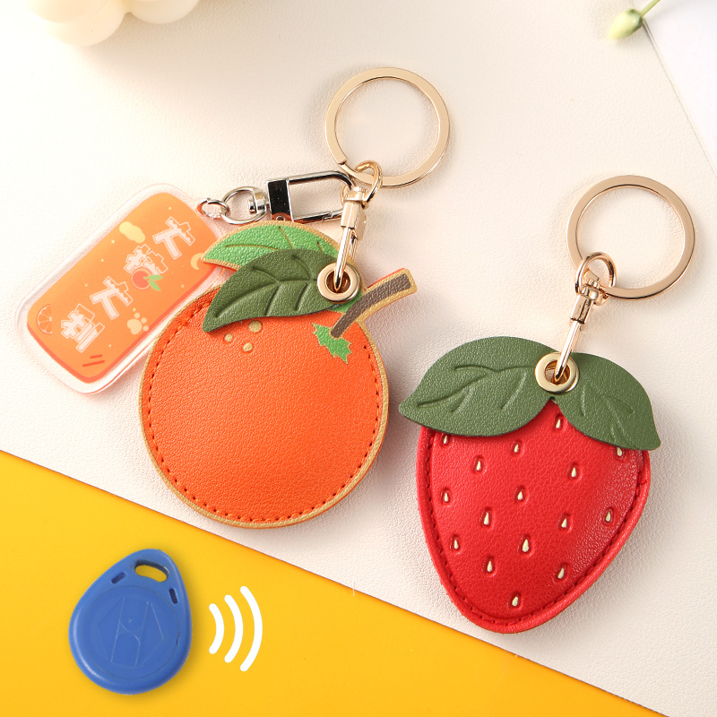 楠玥异形卡通水果门禁卡保护套