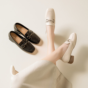 真皮软底舒适不累脚妈妈鞋子皮鞋中老年人防滑单鞋女鞋2026春秋款