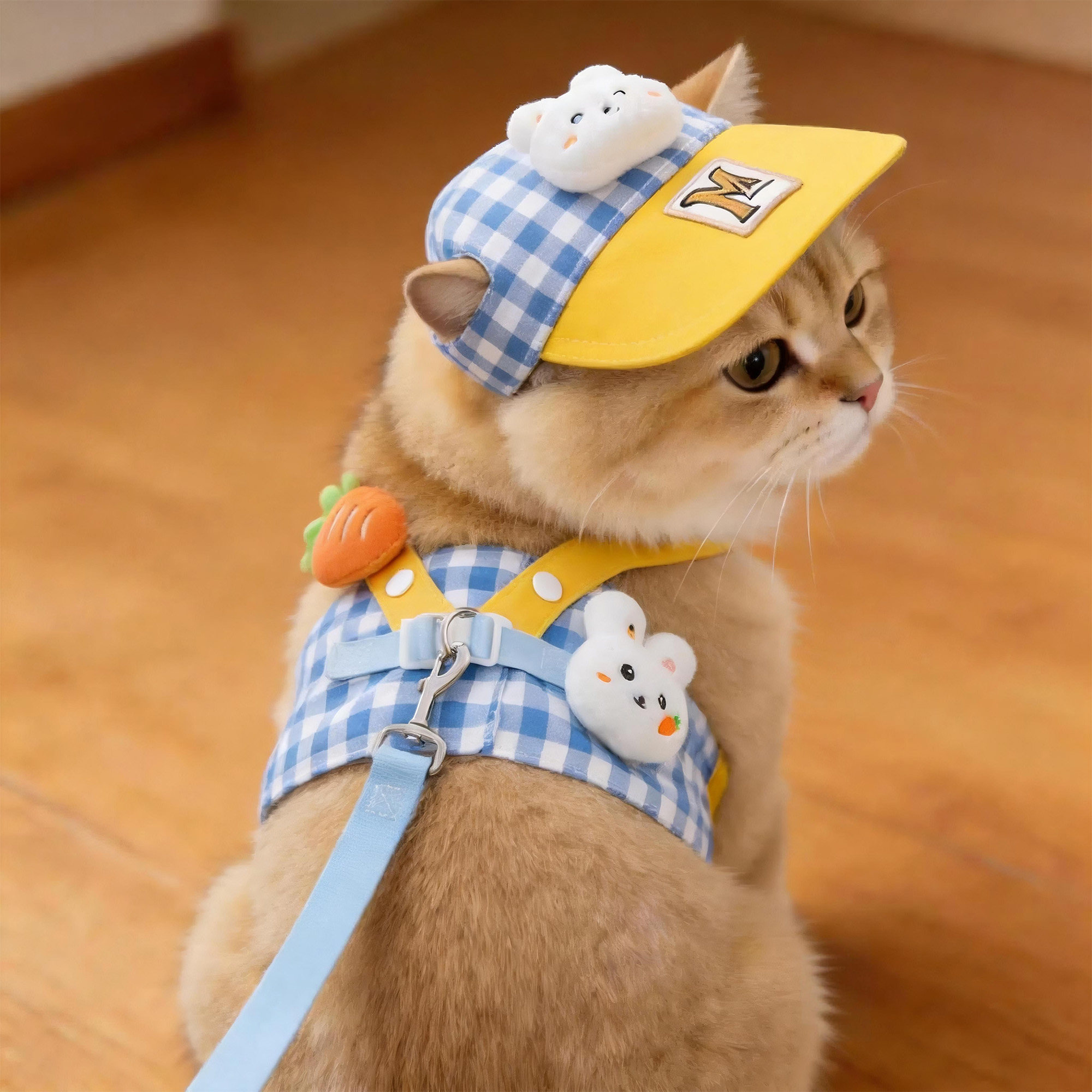 猫咪牵引绳可爱小兔胸背带防挣脱