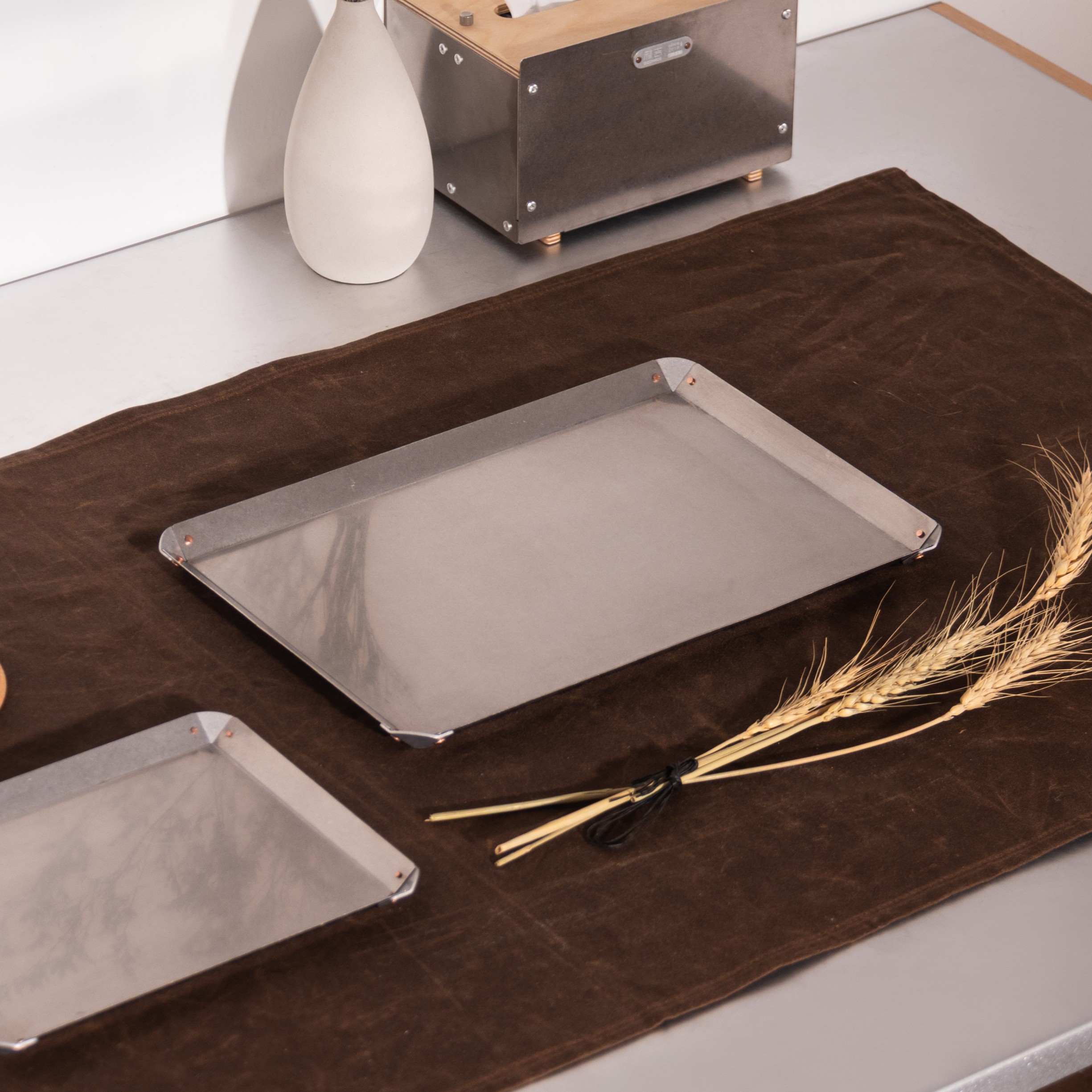 【新品】梵青展示盘 长方形托盘摆放展示轻奢金属 制吉家居,餐饮具,餐用托盘,淘宝优惠券,粉丝福利购,淘宝优惠卷