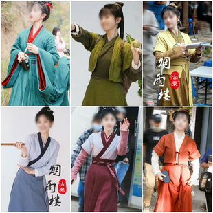 田耕纪影视田曦薇同款古装宋制汉服村姑农村种田影楼写真演出服