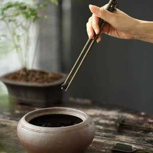 炭炉工具火钳铜配件铜炭夹剪炭铲碳灰铜铲子铜锤子茶炉铜炭火新款