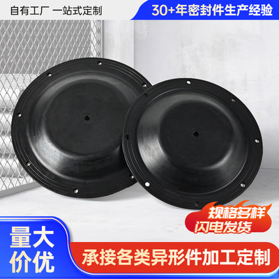 气动隔膜泵配件F46隔膜片QBY/QBK/DBY水泵PTFE丁腈膜片橡胶膜片