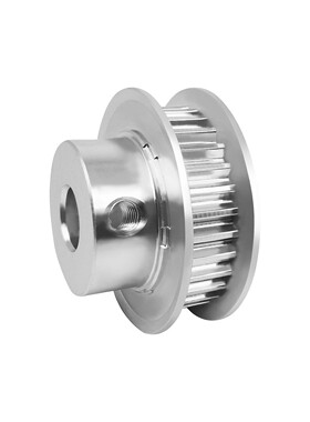 源头厂家供应同步带轮 HTD5MBF型 25齿 带宽20 45钢铝合金同步轮