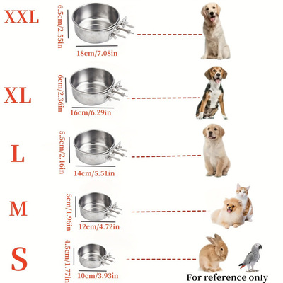 Feeding Bowl Basic Bowls for Dogs Cats Rabbits